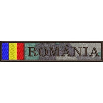 ECUSON ROMANIA TRICOLOR COMBAT FORTELE TERESTRE | ECUSON ROMANIA COMBAT MAPN